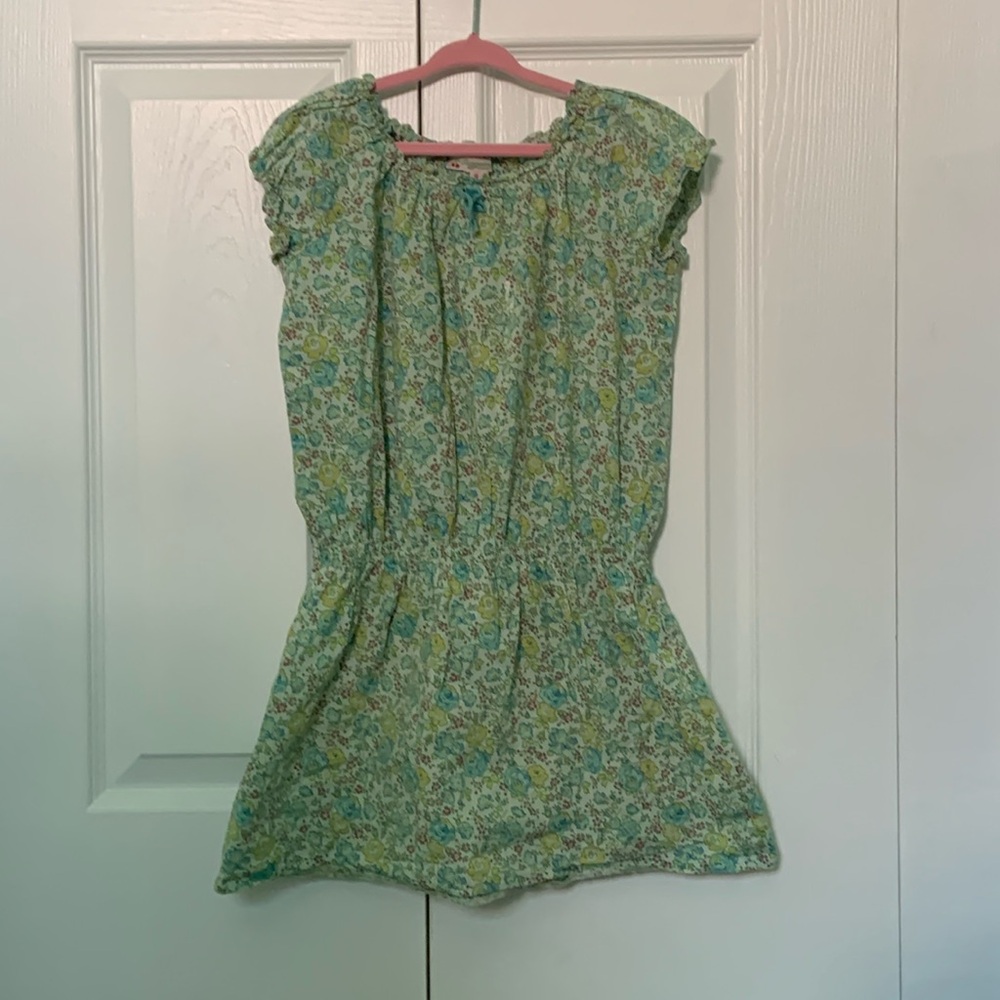 Flower print jumpsuit
